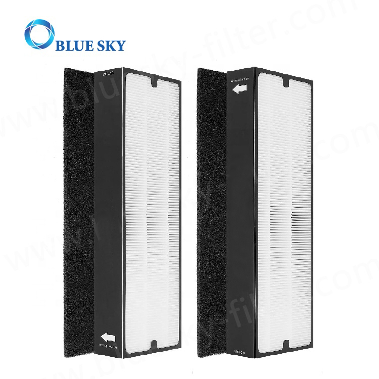 Filtro de partículas de carbón activo y filtro HEPA de algodón de carbón Compatible con las piezas del purificador de aire Blueair Sense