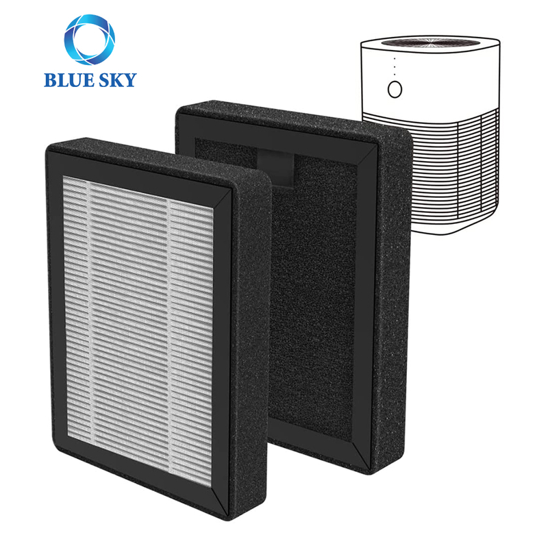 H13 y filtro de carbón activado LV-H128-RF para purificador de aire LEVOIT LV-H128 Filtro de repuesto