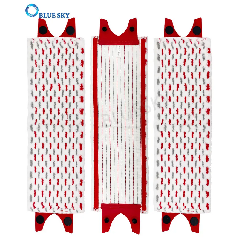 Almohadilla de microfibra reutilizable para fregona Compatible con almohadillas de fregona para aspiradora Vileda o-cedar Ultramat