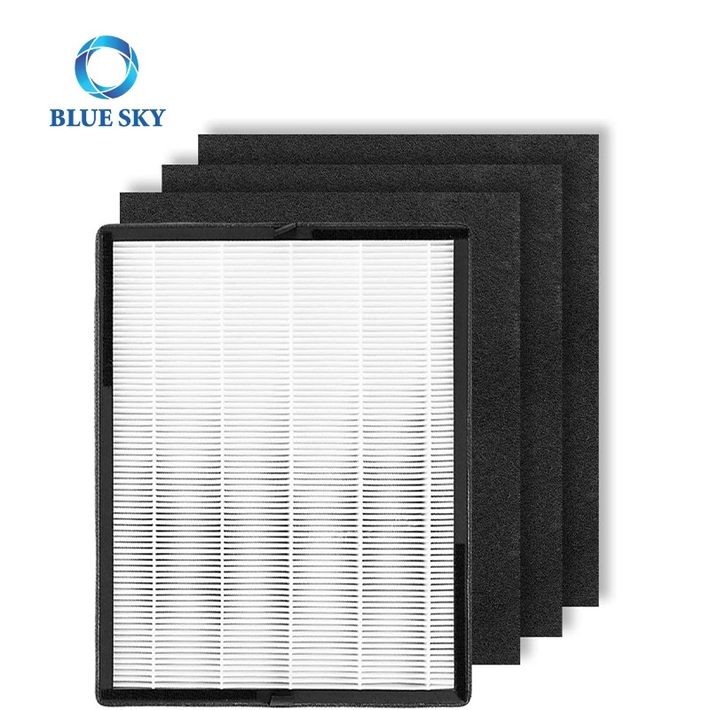 Reemplazo de filtro de aire de carbón activado con filtro HEPA verdadero de grado H13 para purificador de aire Alen Breathesmart Flex y 45I