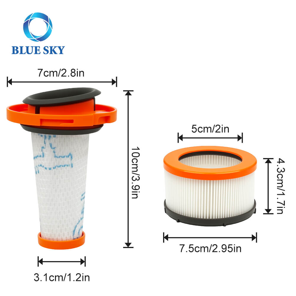 Size of Vacuum Cleaner Filter for Rowenta X-Force Flex 9.60 Animal Battery Vacuum Cleaner RH20xx RH2078 RH2037 RH2038 RH2039 RH20C2 Tamaño del filtro de aspiradora para aspiradora Rowenta X-Force Flex 9,60 Animal batería RH20xx RH2078 RH2037 RH2038 RH2039 RH20C2