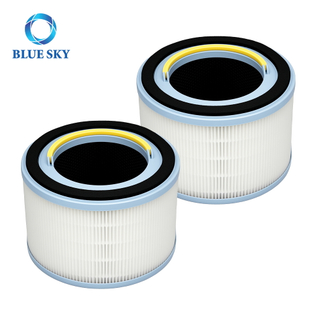 Reemplazo de filtro de carbón activado y HEPA verdadero 3 en 1 LAP-B851S para purificador de aire LEVOIT Sprout