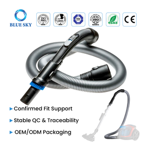 Manguera de aspiradora con conector de mango de repuesto para FC9078 FC9330 FC9331 FC9332 FC9350