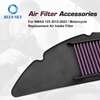 Filtro de aire de motocicleta de ajuste personalizado para NMAX 155 / NMAX 125 (2015-2022), reemplazo de filtro de entrada de aire
