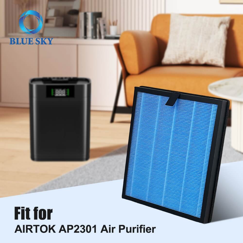 Filtro HEPA de repuesto para purificador de aire AIRTOK AP2301 - Fabricante de filtros de aire OEM de alta eficiencia