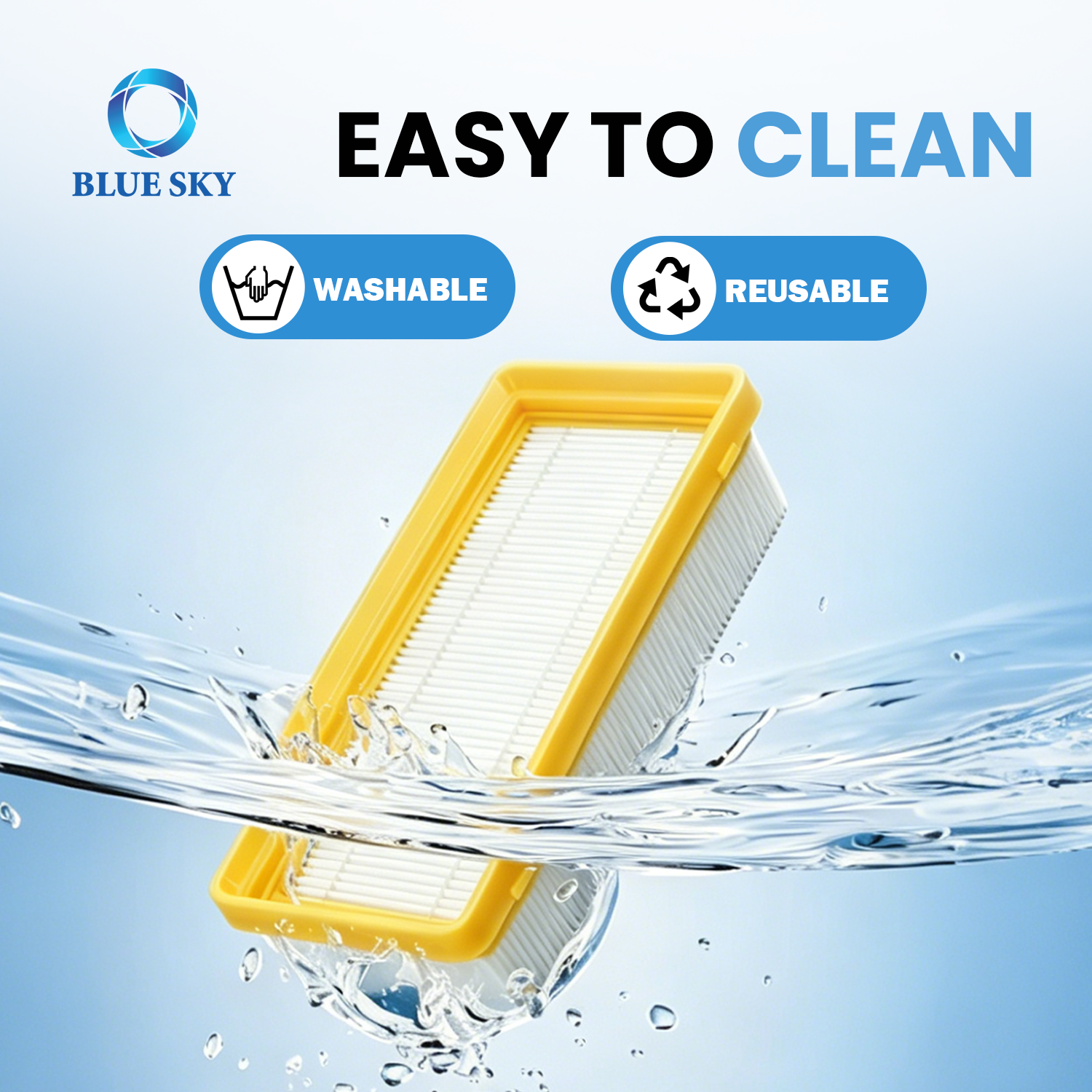 Reemplazo de filtro plisado plano 2608001245 apto para Boschs GAS 12-25 LS