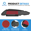 Filtro de aire reutilizable de alto flujo para motocicleta A417 para Yamahas RSZ 100cc limpiador para admisión reemplazo personalizado disponible