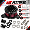 Kit de filtro de aire compatible con Harleys-Davidsons Sportster XL883 XL1200