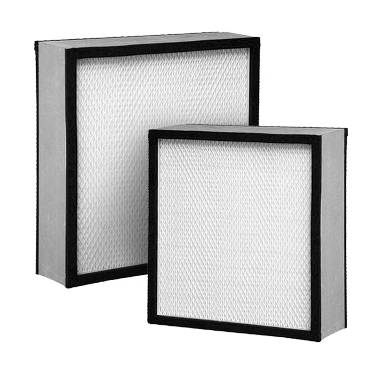 Filtro de caja U13 U14 H15 H13 H14 ULPA HEPA para sistema de aire acondicionado HVAC