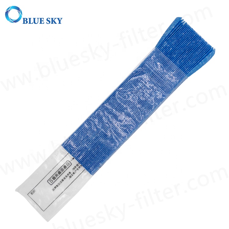 Filtros de aire plisados ​​azules para purificadores de aire de la serie Daikin MC70KMV2 MCK57LMV2 