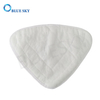 Almohadillas de limpieza a vapor de microfibra lavables personalizadas compatibles con piezas de aspiradora reutilizables mopas de suelo duro de repuesto