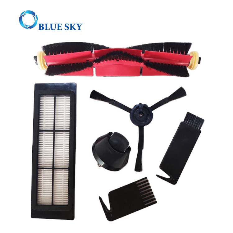 Reemplazo para Xiaomi Mi Mijia S6 T4 Robotic HEPA Filter & Main Brush & Side Brush Accessories