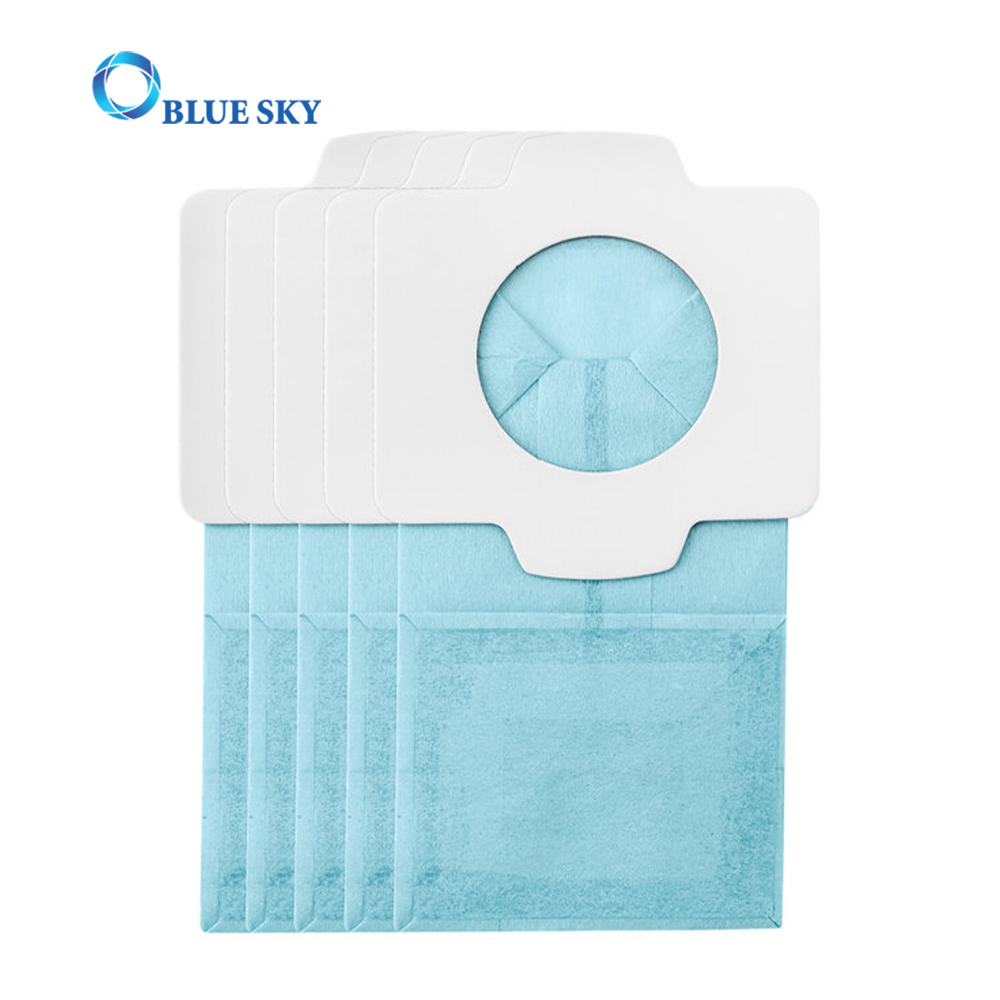 Bolsa de filtro de papel azul para aspiradora Makita 194566-1 DCL180ZW