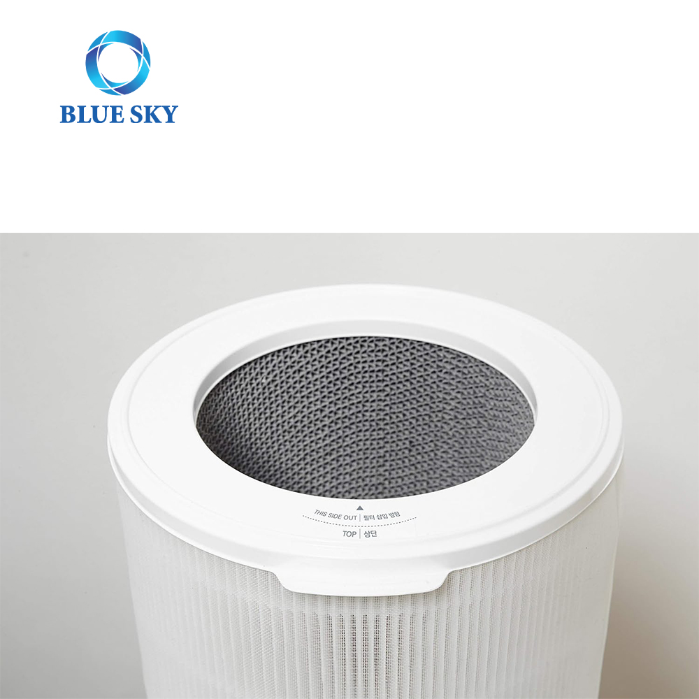 Purificador de aire de carbón activado Bluesky 112180, filtro HEPA compatible con Winix N modelo NK100 NK105 y purificador de aire QS