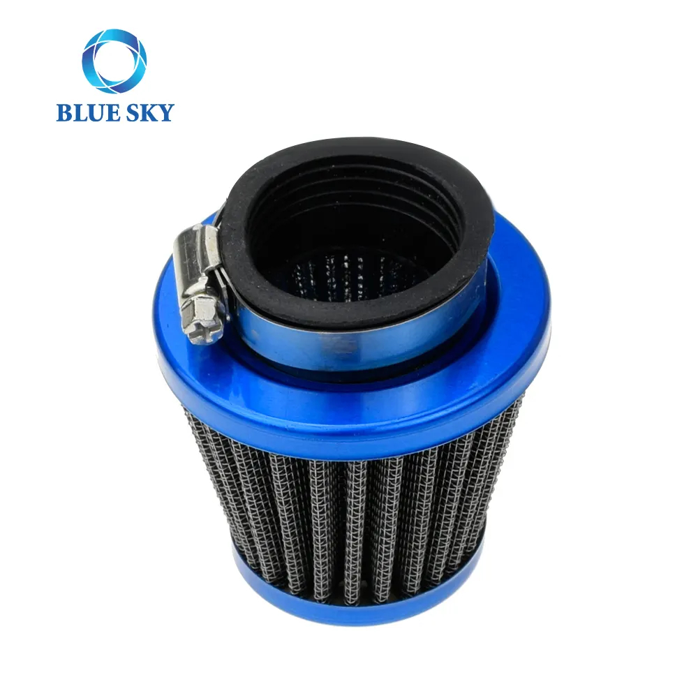 Filtro de aire para motocicleta modificado con cabeza de seta de 38 y 44 mm, filtro de admisión de alto flujo para motocicleta de 150 y 200cc, ATV con tracción total