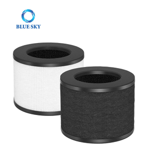 Filtro de cartucho de repuesto para purificador de aire Compatible con ToLife TZ-K1 AROEVE MK01 MK06 purificador de aire 3 en 1 H13 filtro HEPA