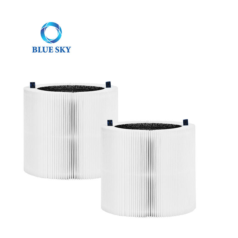 Filtros HEPA de carbón activado de alta eficiencia de etapa 2 en 1 compatibles con el purificador de aire Blueair Blue Pure 311i Max F3MAX