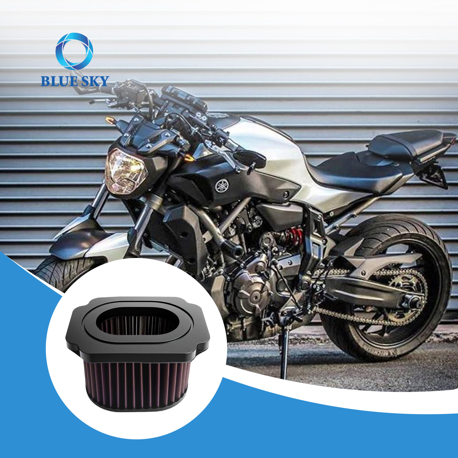 Reemplazo de filtro de aire de alto rendimiento para Yamaha MT-07 MT07 2014–2023
