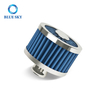 Mini filtro de aire de alto flujo de 23 mm - Limpiador de respiraderos de entrada de aire frío para motocicletas y sistemas turbo