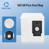 Reemplazos de bolsas de polvo de alta calidad compatibles con aspiradoras de robot 360 S8 / S8 más robot
