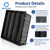 Filtro de aire de carbón activado V-Bank para HVAC y AHU personalizado disponible
