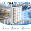 Prefiltro de panel plano con marco de aluminio para HVAC