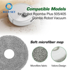 Kit completo de piezas de repuesto para Irobot Roomba 505/405 Combo | Incluye cepillos de rodillos, almohadillas de moplidad, filtro HEPA, cepillos laterales, bolsas de polvo