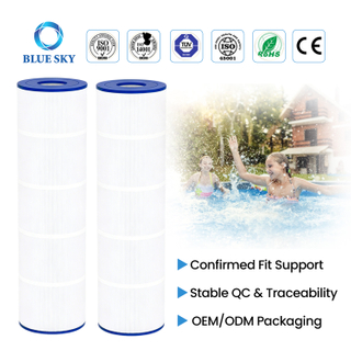 Juego de cartuchos de filtro de piscina CCP420 aptos para Pentairs Clean & Clear Plus 420 R173576 PCC105 FC-1977