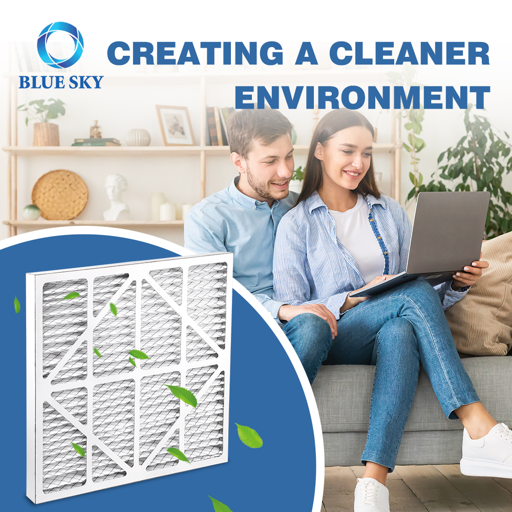 Filtro de aire para horno de CA con panel plisado Merv 8 10 13 de 23,2x21,2x1,7 pulgadas, fabricante de filtros de aire HVAC: filtros de aire HEPA, de alta eficiencia y con clasificación MERV para sistemas comerciales e industriales