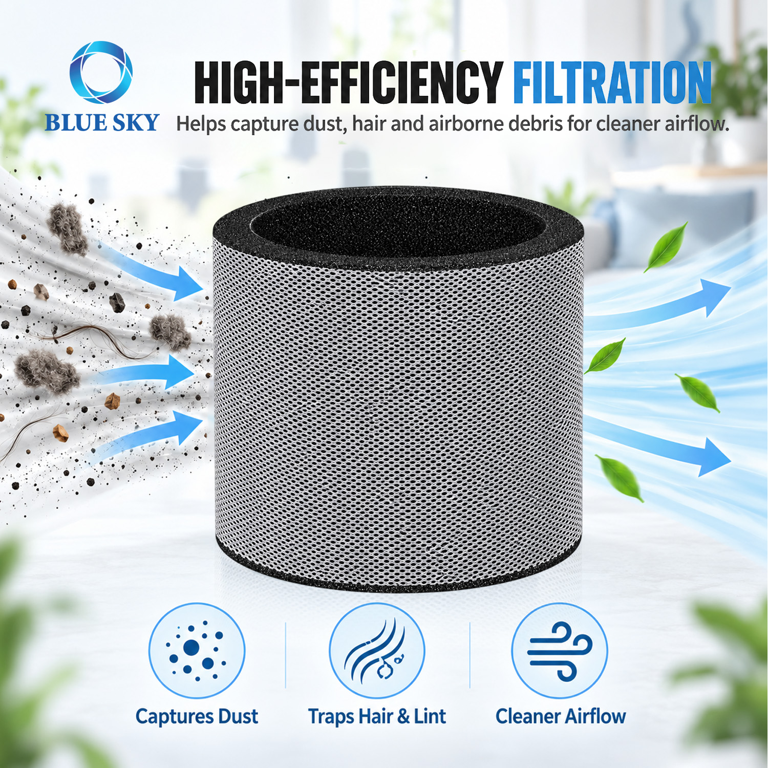 A04-1725-034 Almohadilla evaporadora de humidificador compatible con Skuttles