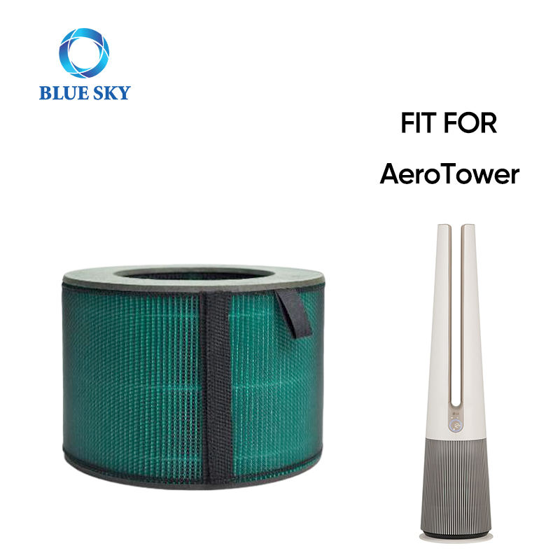 Bluesky reemplazo ADQ74834387 True HEPA filtro para LG AeroTower purificador de aire FS151PBD0 / FS151PSF0