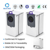 Bolsas de recolección de polvo para robot aspirador compatibles con bolsas de repuesto para estación de acoplamiento autovaciable Narwal