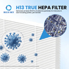 Reemplazo de filtro de carbón activado HEPA 2 en 1 compatible con purificador de aire KNKA APH4000