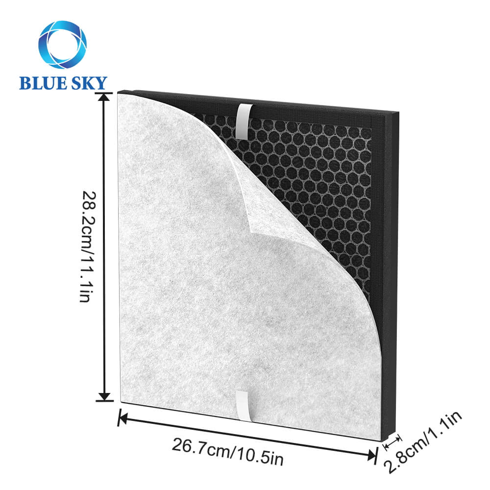Filtro de repuesto HEPA de carbón activado PR1 para purificadores de aire MOOKA - Solución de filtración de aire de alta eficiencia