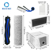 Kit de piezas de repuesto para Ecovacs Deebot T80 Omni: rodillo de cepillo principal, cepillos laterales, filtro y bolsas para el polvo