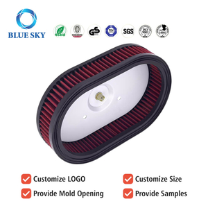 Filtro de aire de alto rendimiento HD-0910 / 29670-09 Reemplazo para Harley Davidson Road King CVO y Dyna Low Rider (2009-2017)