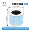 Filtro de carbón HEPA 4 en 1 H13 compatible con el purificador de aire Momcozy AP01