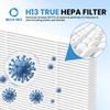 1712-0123-00 H13 Filtro de carbón activado HEPA verdadero Q apto para purificador de aire Winixs 5510 5520