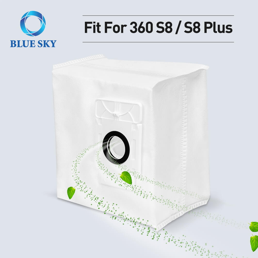 Reemplazos de bolsas de polvo de alta calidad compatibles con aspiradoras de robot 360 S8 / S8 más robot