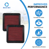 33-2304 Filtro de aire de repuesto compatible con Subarus Legacy GT 2005-2008, WRX y WRX STI 2008-2011
