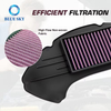 Filtro de aire de motocicleta de ajuste personalizado para NMAX 155 / NMAX 125 (2015-2022), reemplazo de filtro de entrada de aire
