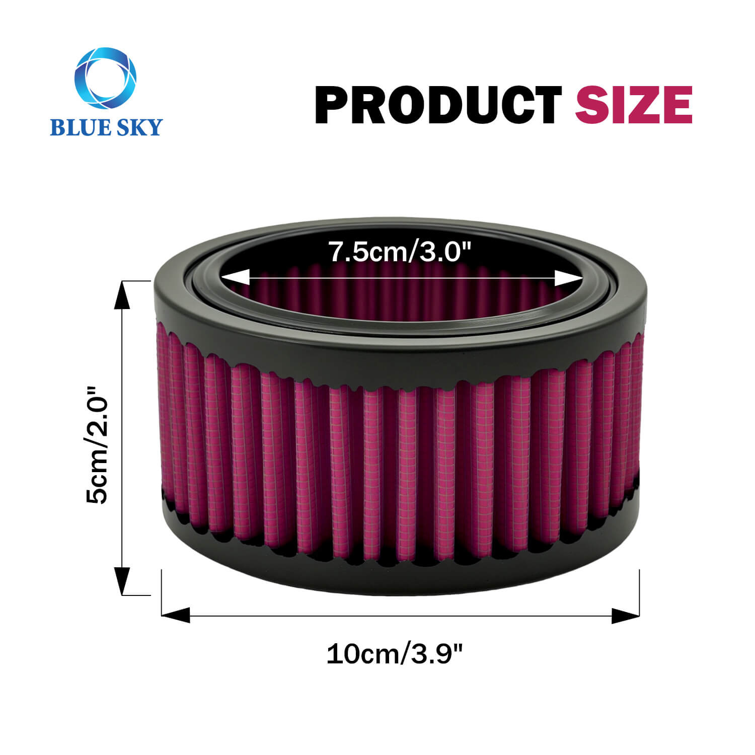 Filtro de aire de rendimiento para Harley Davidson Sportster 883/1200