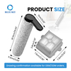Kit de repuesto de filtro HEPA de cepillo de rodillo apto para aspiradora en seco y húmedo Roborocks A30 A30 Pro F25 F25 ACE