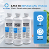 Reemplazo del filtro de agua del refrigerador Compatible con DA97-08006C HAF-QIN EXP RWF4200A personalizado disponible