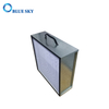 filtro HEPA de la caja de HVAC del plisado profundo del marco de aluminio de 665*670*230m m