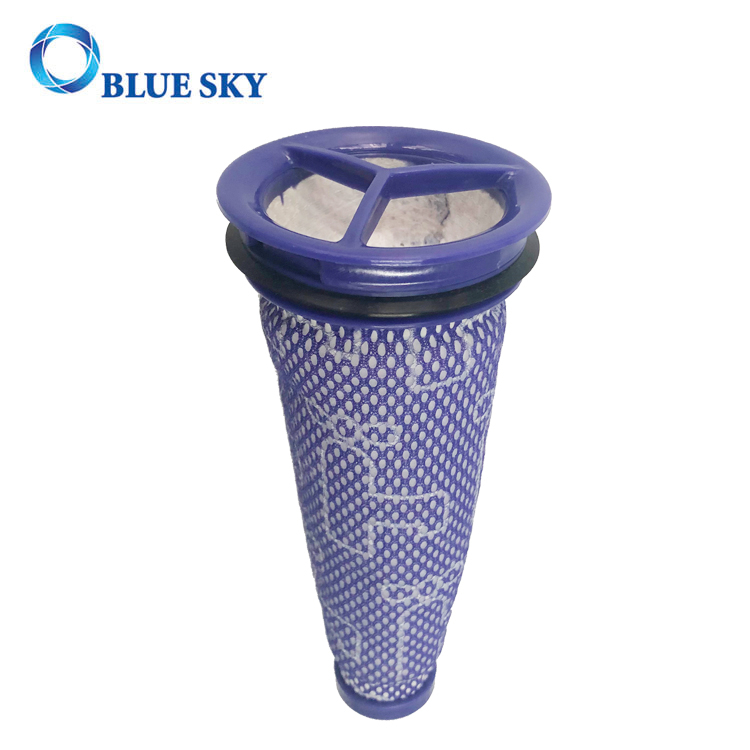 Prefiltro de motor de poste lavable morado para aspiradora Dyson DC50