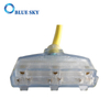 Conector Transparente Extensión Amarilla 60 Cm Cable De Alimentación Eléctrica Cable Para Aspiradoras