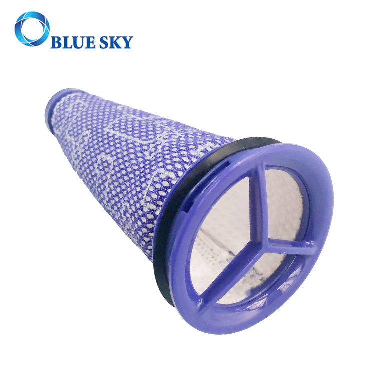 Prefiltro de motor de poste lavable morado para aspiradora Dyson DC50