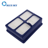 Filtro azul trapezoidal para aspiradora Severin Bc7035 Reemplace la pieza 8053048