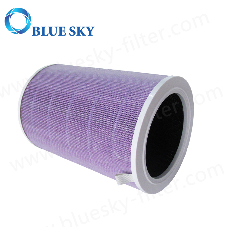 Filtro HEPA de Cartucho Morado con Carbón Activado para Xiaomi Mi Air Purifier 2S 2 Pro